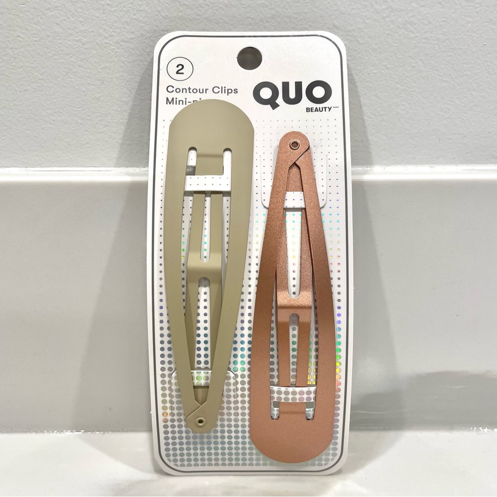 🟢10/$30 NEW Quo Beauty Jumbo Metal Snap Clips